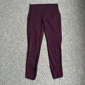 Wunder Under High-Rise Crop 23" Scallop Full-On Luxtreme